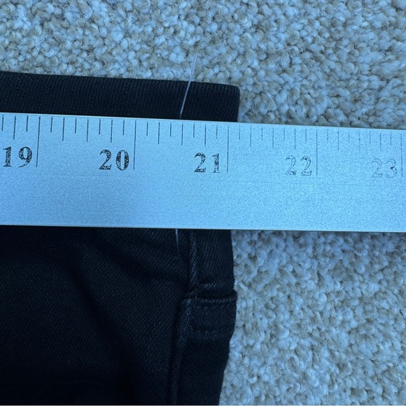 American Eagle High-Rise Flare Jeans Black Womens Size 24 - Picture 8 of 13